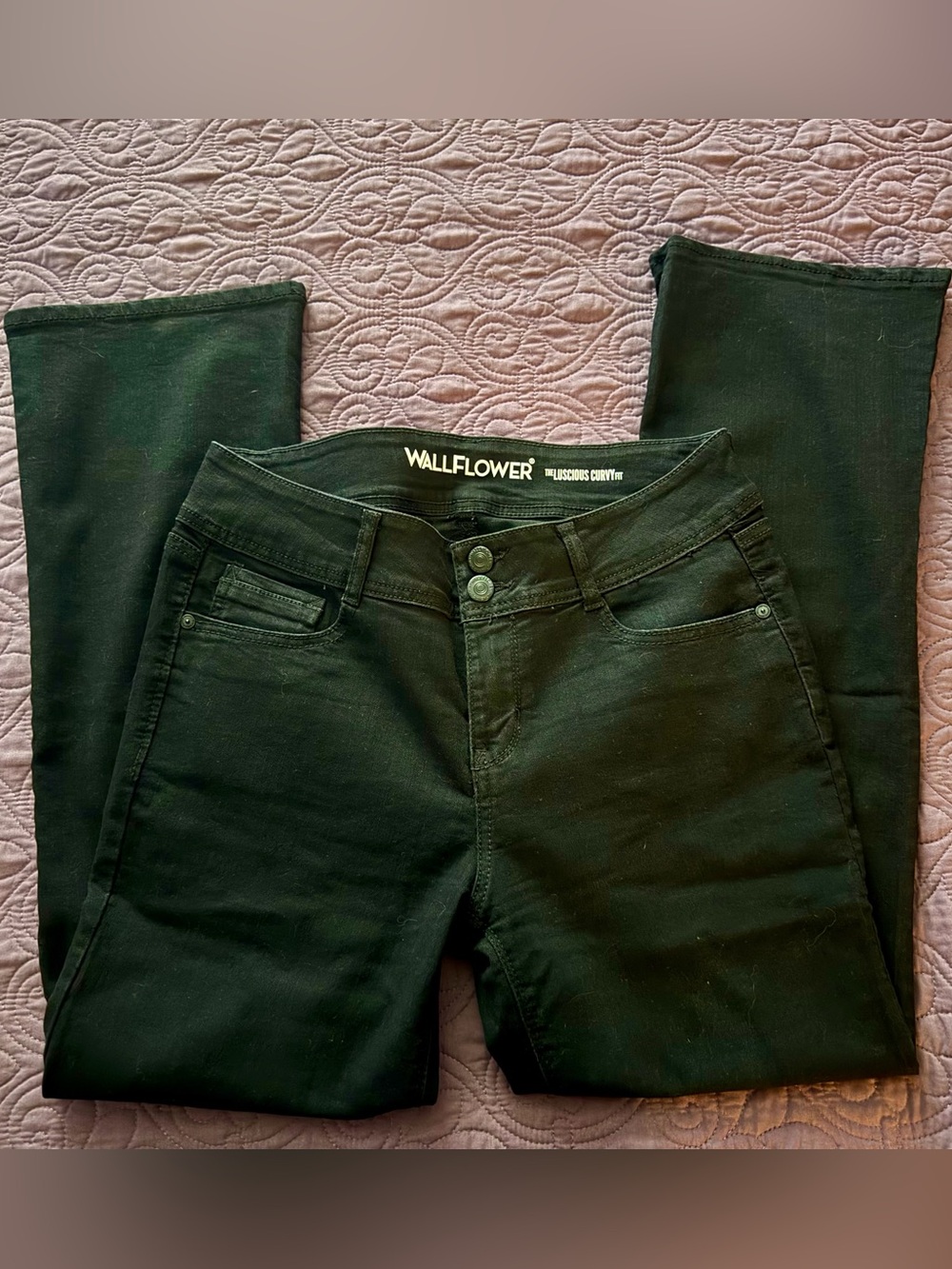 Junior’s Wallflower Black Bootcut Jeans, NWOT, 11S